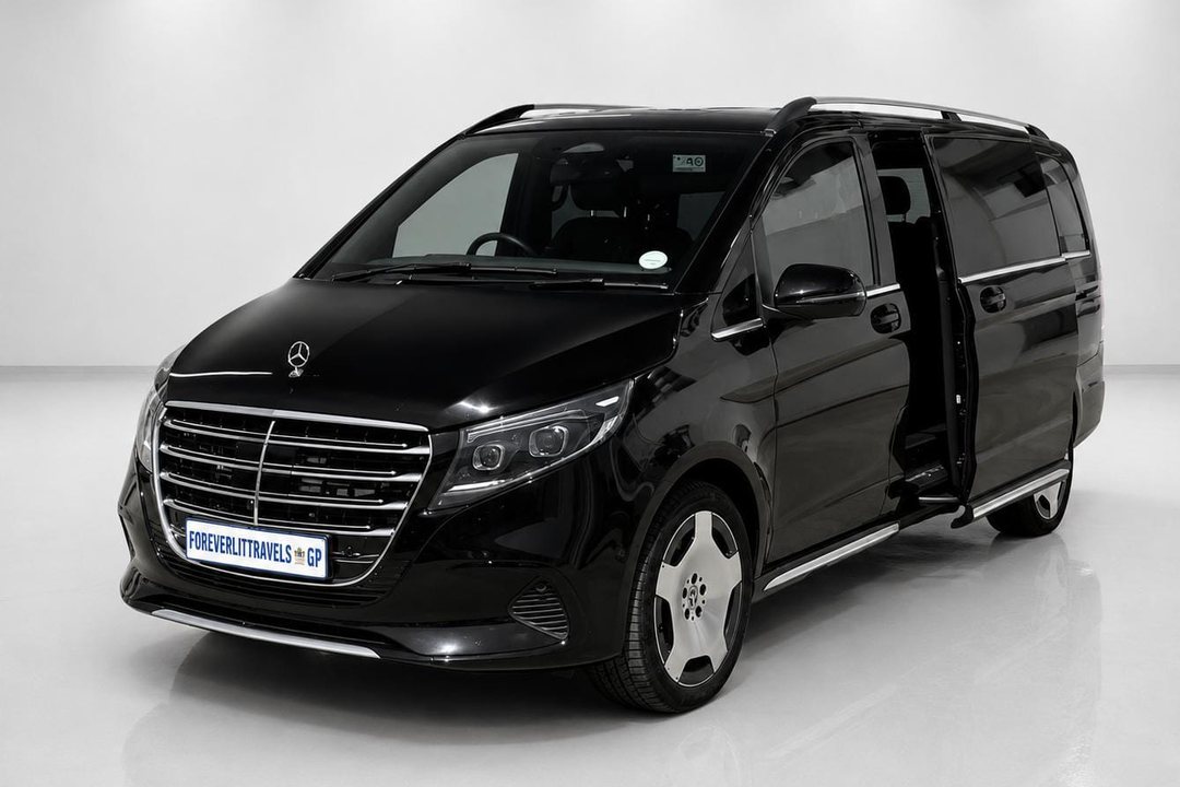 Mercedes-Benz V-Class available for hire from Foreverlit